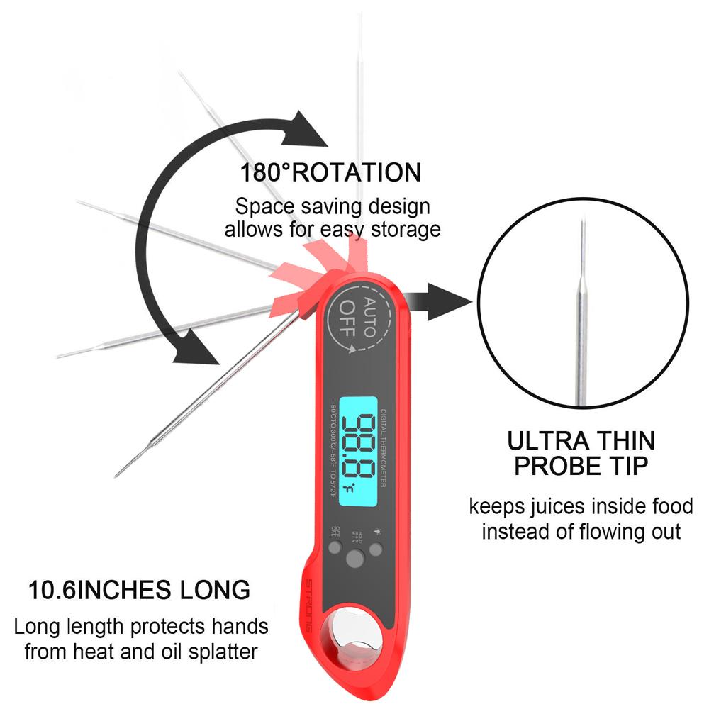 Digital Kitchen Thermometer Food Tools Electronic Cooking Probe BBQ