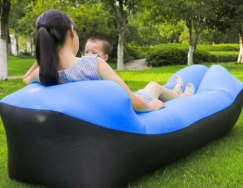 Air Sofa Fast Inflatable Hangout Lounger--No Air Pump