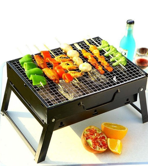 Portable Folding Grill w/ Rack