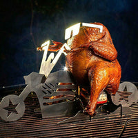 Thumbnail for Beer Can Chicken Motorcycle / Pheasant Grilling Rack