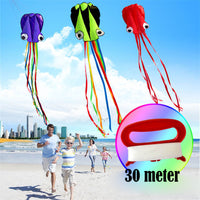 Thumbnail for 3D 4M Large Octopus Kite with Handle Line