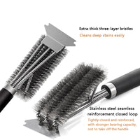 Thumbnail for Barbecue Grill Cleaning Brush Stainless Steel