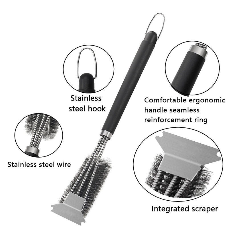 Barbecue Grill Cleaning Brush Stainless Steel