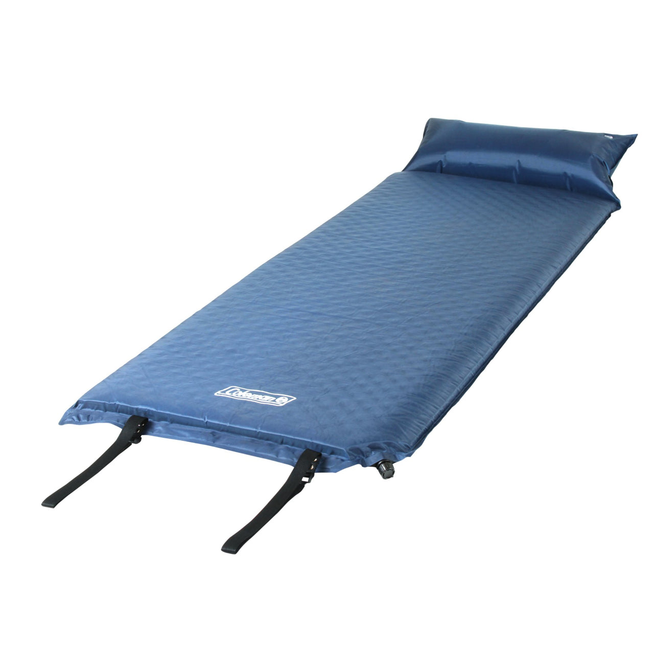 Coleman Self-Inflating Sleeping Pad with Pillow | 76 x 25 x 2.5 | Navy