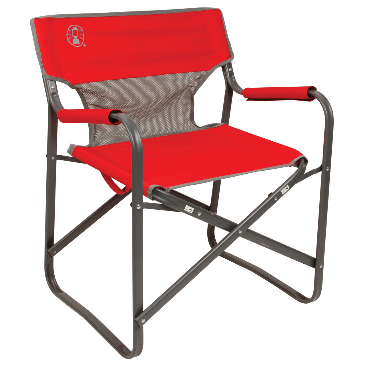 Coleman Outpost™ Breeze Deck Chair | Red | Strong Steel Frame