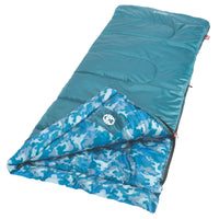 Thumbnail for Coleman Kids Camo™ 45°F Youth Sleeping Bag | Blue Camo | 66