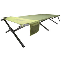 Thumbnail for Coleman Trailhead™ Easy Step Cot | Green | Cup Holder