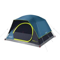 Thumbnail for Coleman 4-Person Dark Room™ Skydome™ Camping Tent | 8 x 7 ft