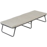 Thumbnail for Coleman Ridgeline™ III Camping Cot with Foam Sleeping Pad | 74 x 26 x 15.2 | Beige