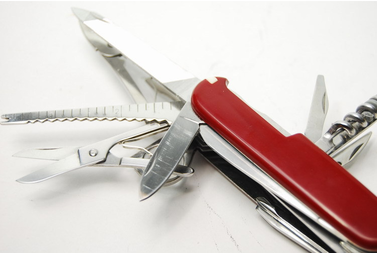 Multifunctional Stainless Steel Swiss Army Knife