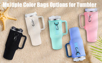 Thumbnail for Water Bottle Carrier Bag, Compatible With 40oz Tumbler With Handle