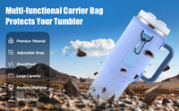 Thumbnail for Water Bottle Carrier Bag, Compatible With 40oz Tumbler With Handle