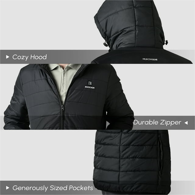 Heated Jacket for Women/Men with Battery Pack