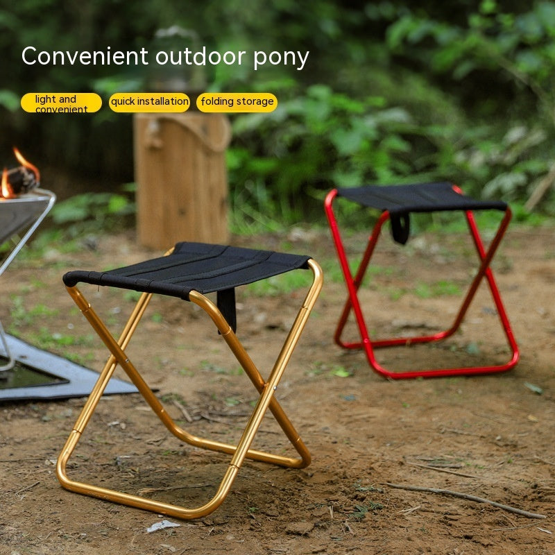 Portable Aluminum Alloy Folding Stool