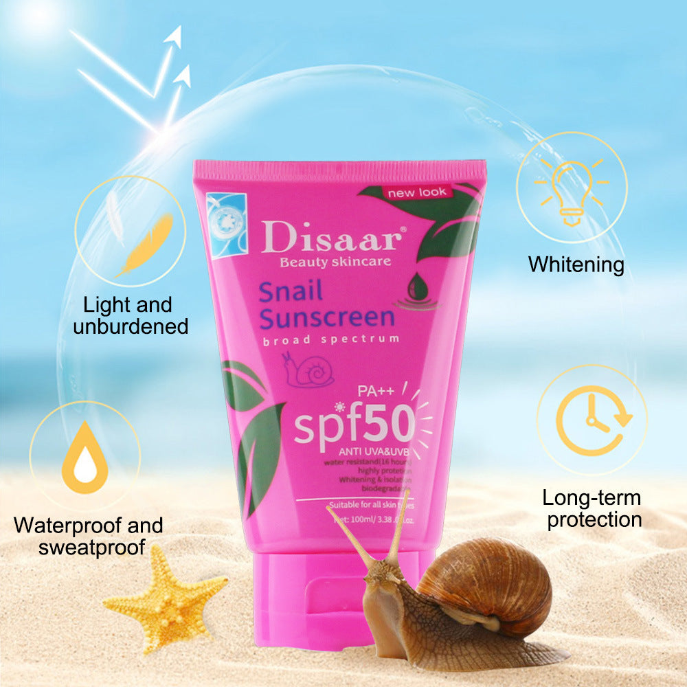 SPF 50 Disaar Collagen Sunscreen, Moisturizing UV Protection