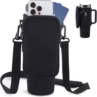 Thumbnail for Water Bottle Carrier Bag, Compatible With 40oz Tumbler With Handle