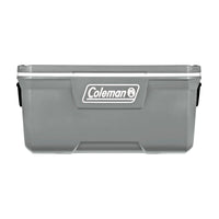 Thumbnail for Coleman Classic Series 120-Quart Hard Cooler | Rock Grey | Cup Holder