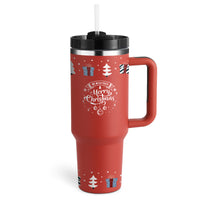 Thumbnail for Ochapa 40 Oz Tumbler With Handle, Straw, Insulated, Stainless Steel Spill Proof Mug