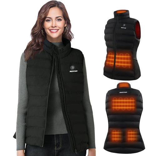 Heated Vest with Battery Pack-Lightweight, Washable