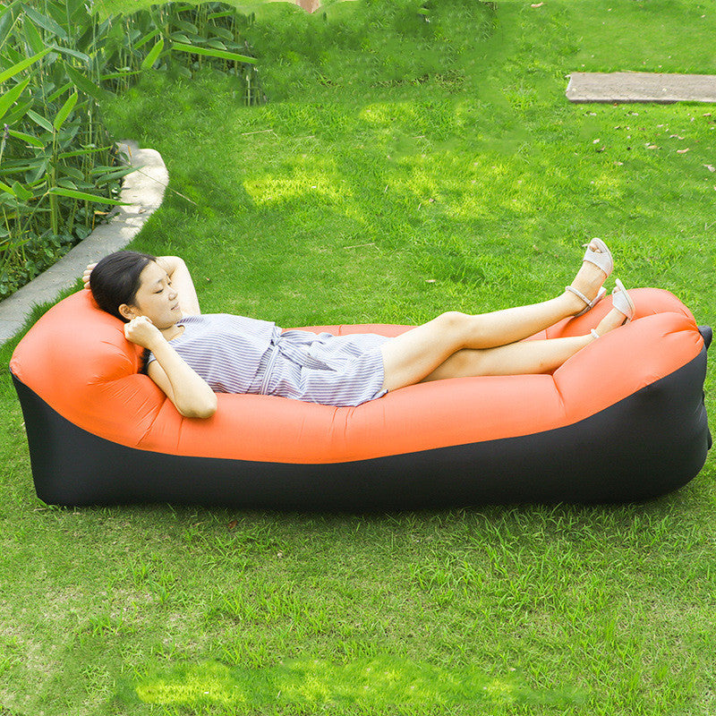 Air Sofa Fast Inflatable Hangout Lounger--No Air Pump