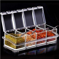 Thumbnail for Seasoning Storage Box Spices Condiment Dispenser