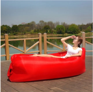 Air Sofa Fast Inflatable Hangout Lounger--No Air Pump