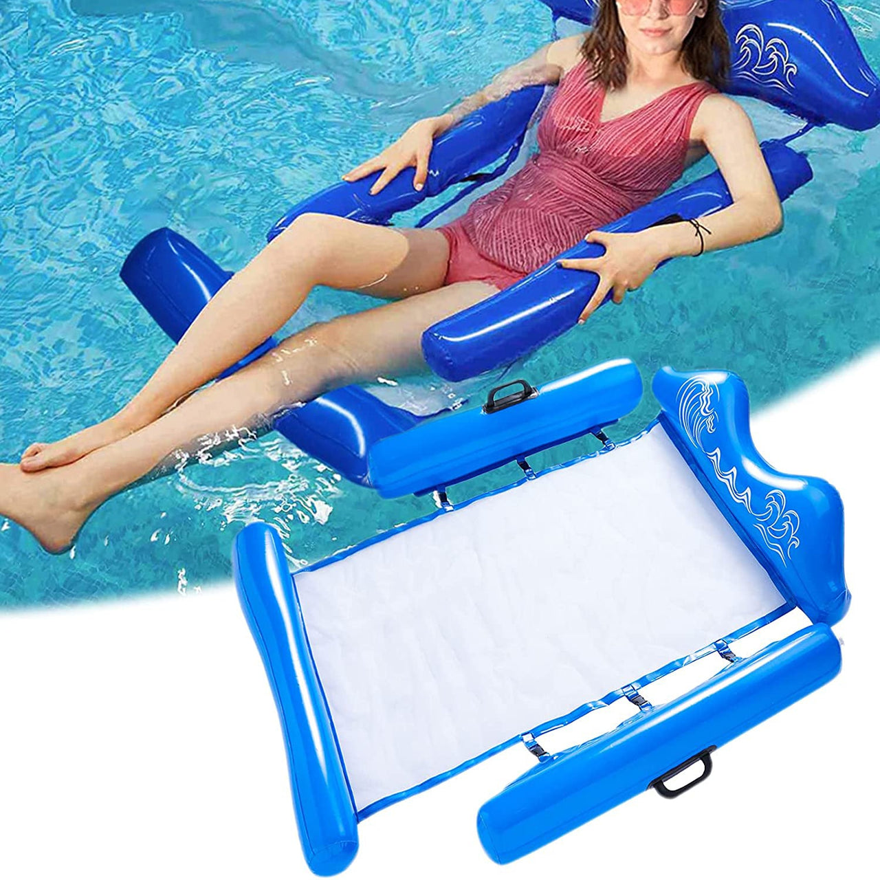 Inflatable Floating Bed