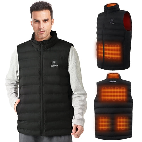 Heated Vest with Battery Pack-Lightweight, Washable