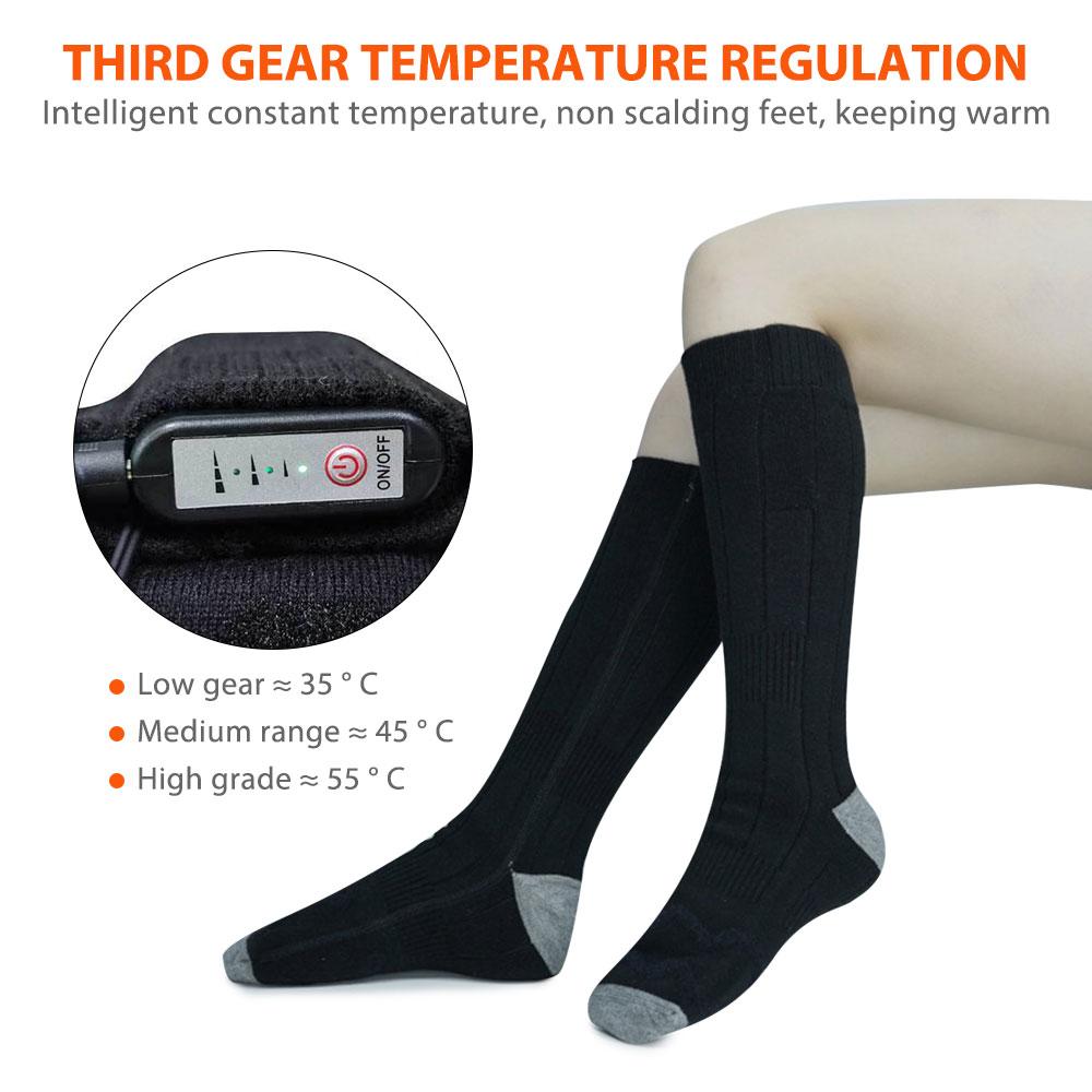 Battery Heated,  Rechargeable Thermal Warming Socks