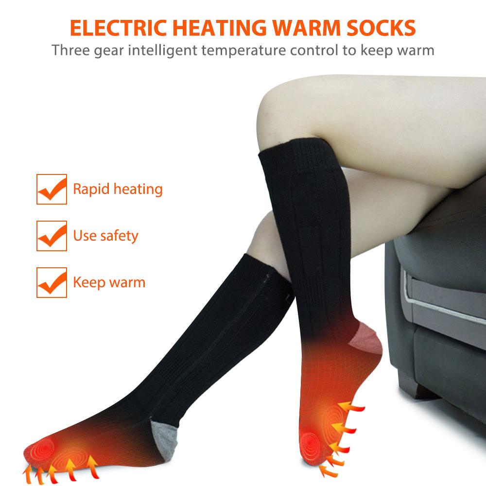 Battery Heated,  Rechargeable Thermal Warming Socks