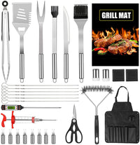 Thumbnail for 30-piece Set Of  BBQ Tools Combination Apron Gift Set