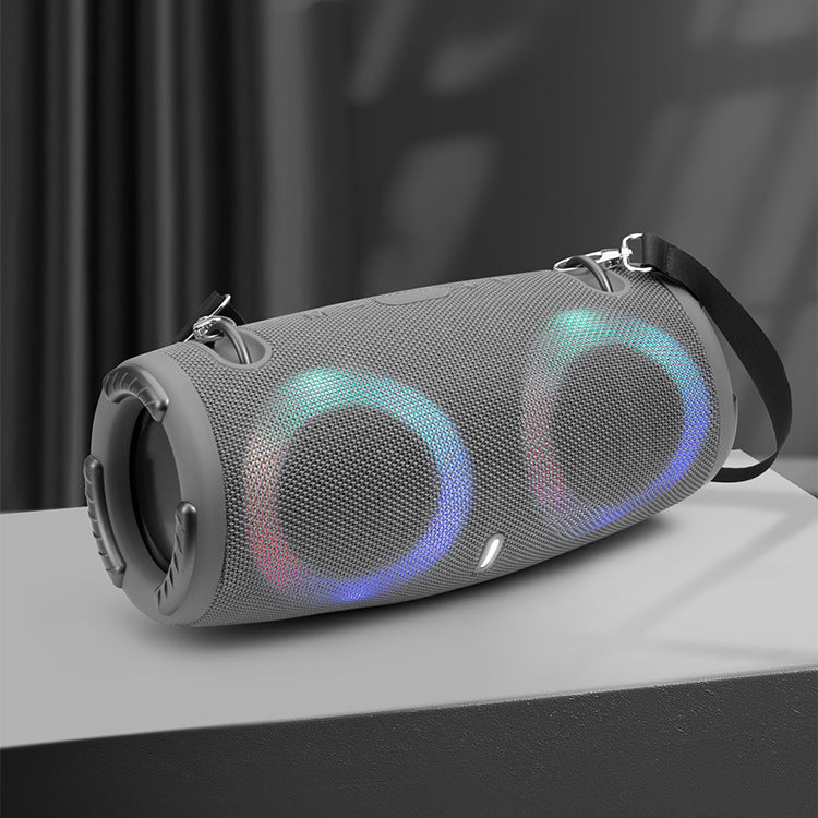 War Drum Bluetooth Speaker With RGB Colored Lights