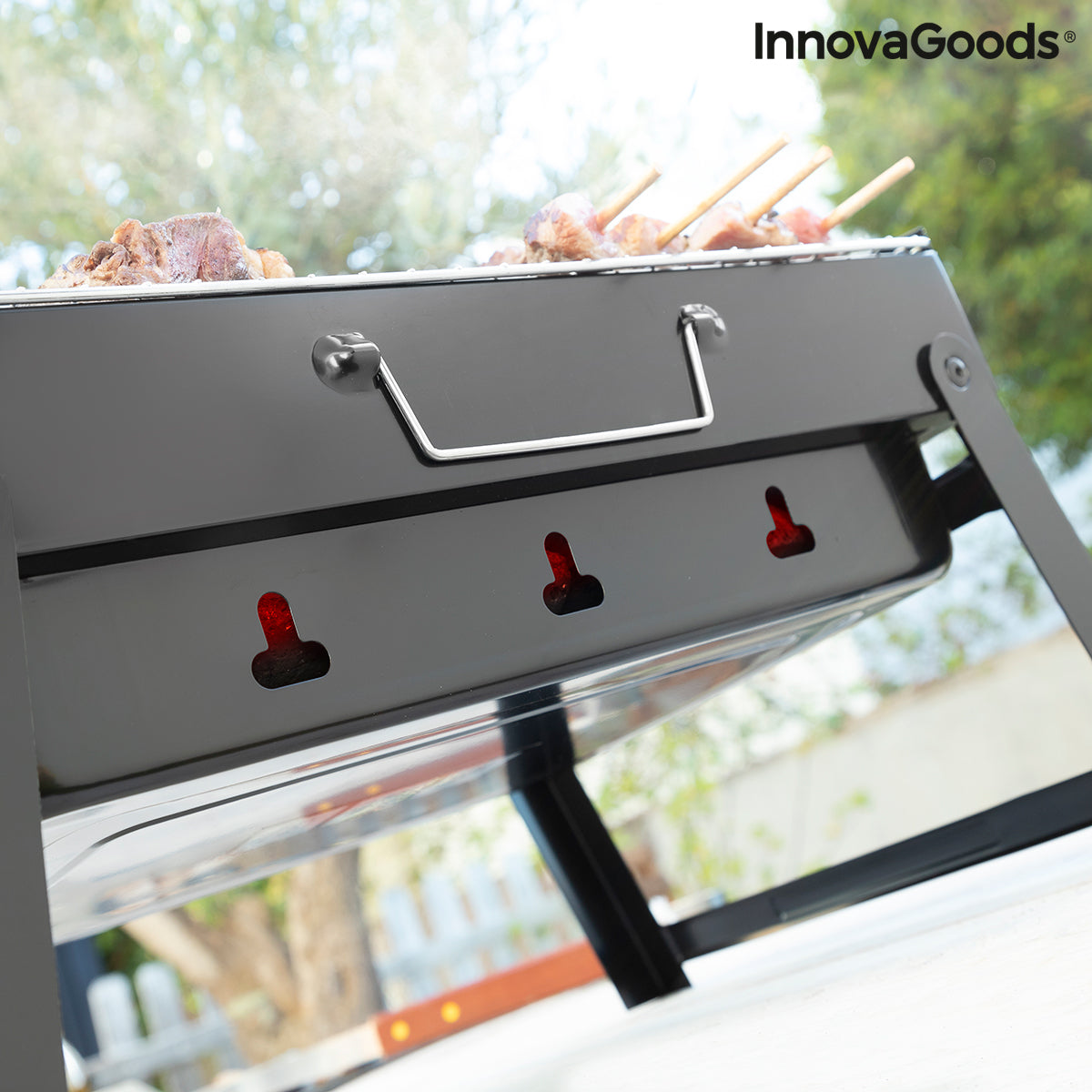 Folding Portable Charcoal Barbecue