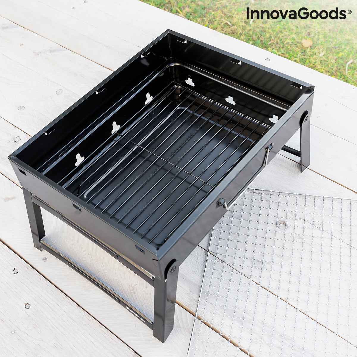 Folding Portable Charcoal Barbecue