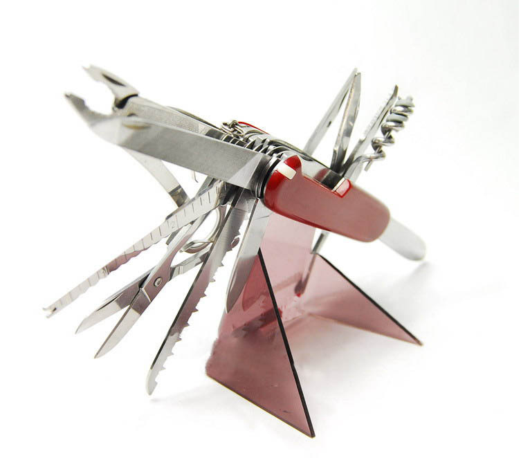 Multifunctional Stainless Steel Swiss Army Knife