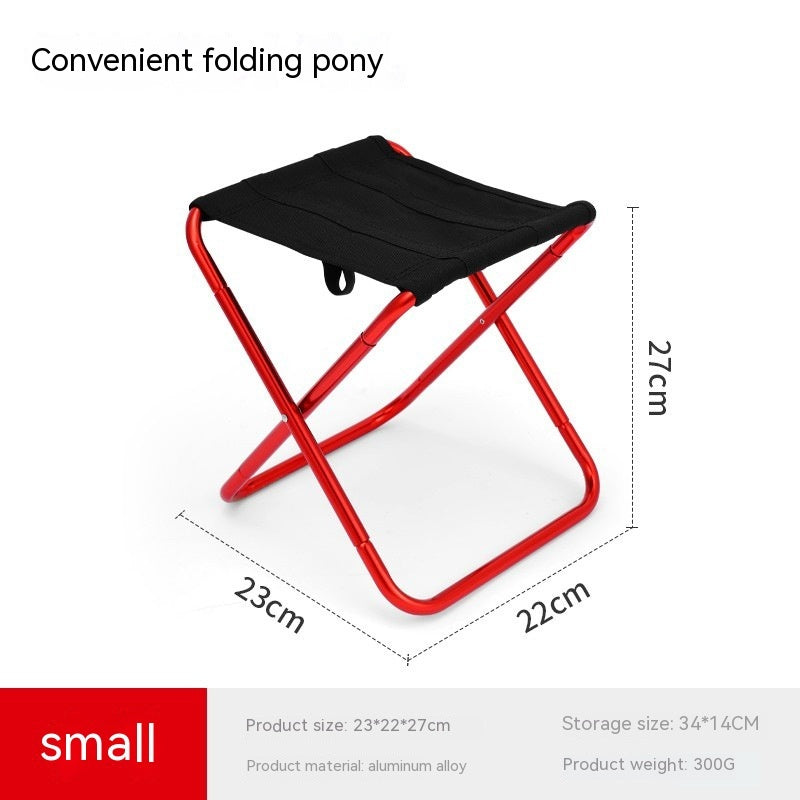 Portable Aluminum Alloy Folding Stool