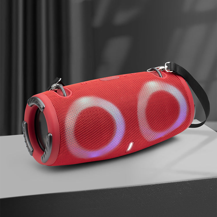 War Drum Bluetooth Speaker With RGB Colored Lights