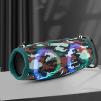 Thumbnail for War Drum Bluetooth Speaker With RGB Colored Lights