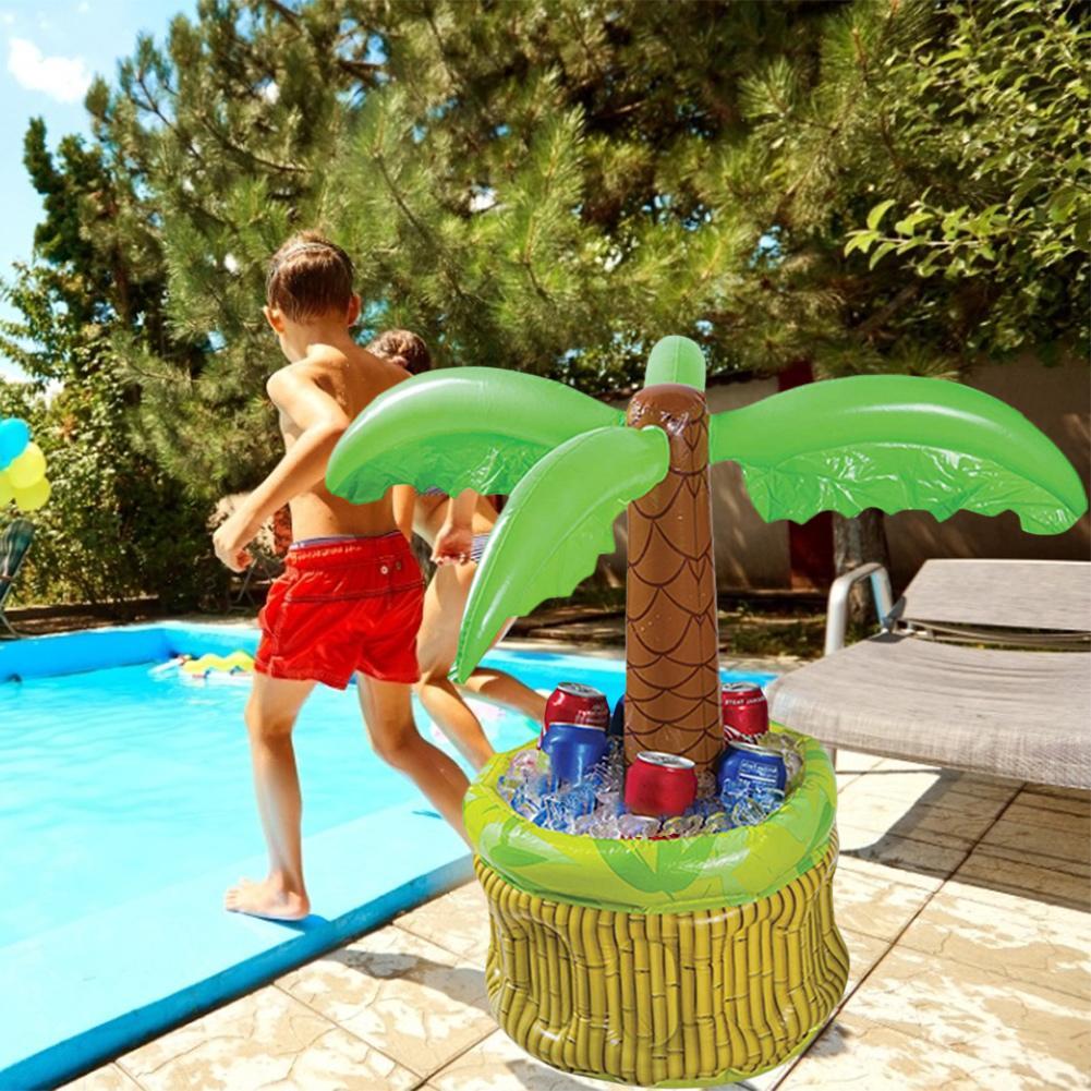 Summer Inflatable Palm Tree Ice Bucket