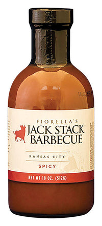 Thumbnail for Jack Stack 8014837 18 oz Kansas City Spicy BBQ Sauce