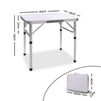 Thumbnail for Portable Folding Camping Table 60cm