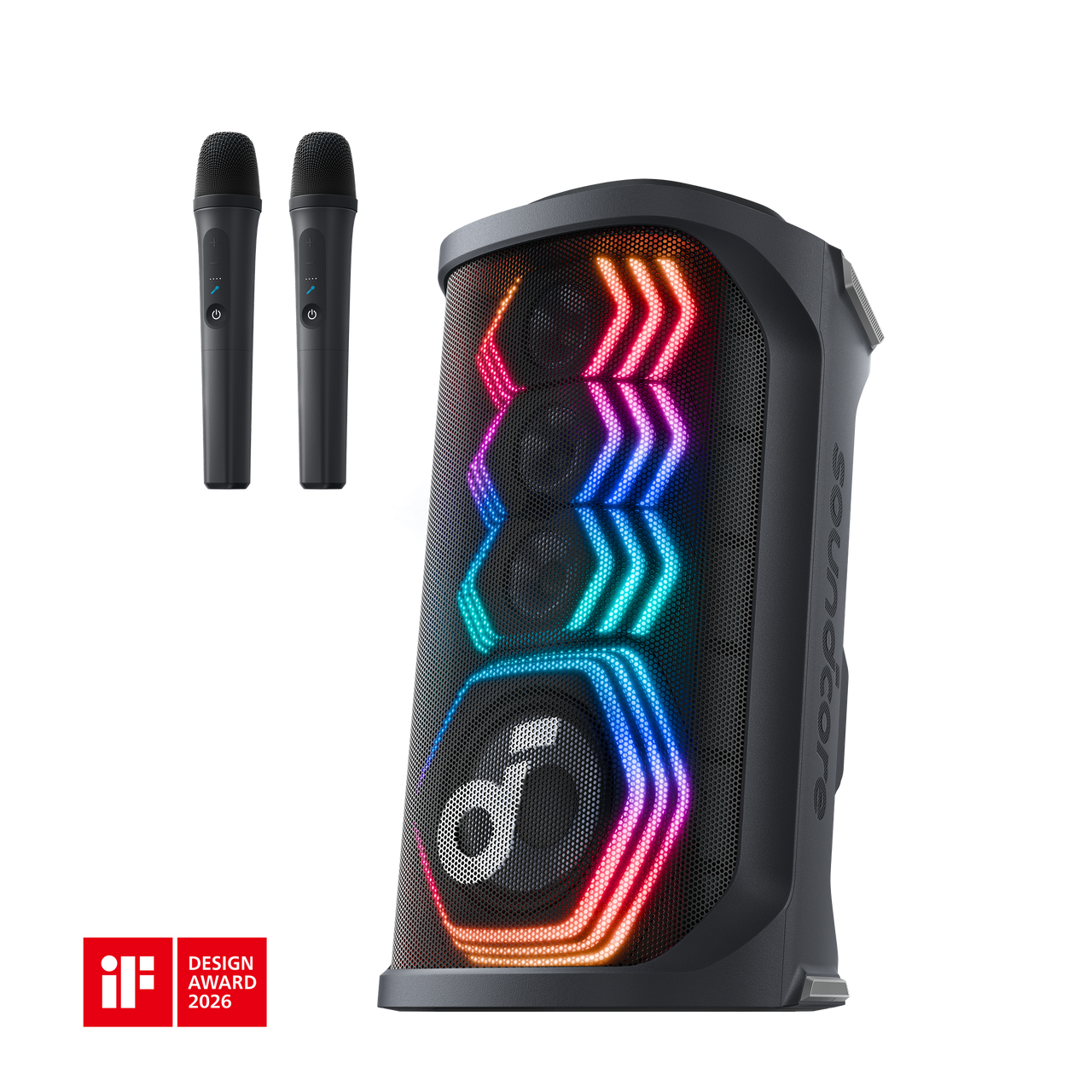 soundcore Rave 3S | AI Karaoke Party Speaker with 200W Sound