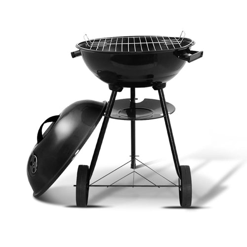 Grillz Charcoal BBQ steel Smoker/Grill