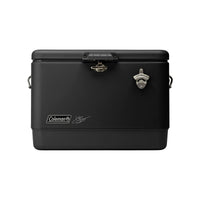Thumbnail for Kane Brown x Coleman® Reunion 54 Qt. Steel Belted Matte Cooler | Midnight | Supports Up To 250 lbs