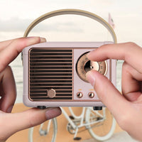 Thumbnail for Bluetooth Compact Retro Speakers with Radio