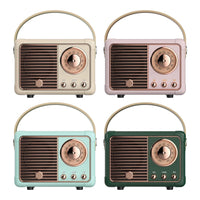 Thumbnail for Bluetooth Compact Retro Speakers with Radio