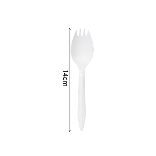 Biodegradable Disposable Cutlery Set (Fork, Spoon, Knife, Spork)