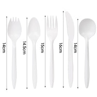 Thumbnail for Biodegradable Disposable Cutlery Set (Fork, Spoon, Knife, Spork)