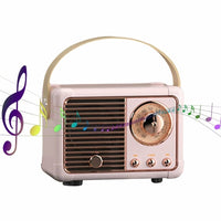 Thumbnail for Bluetooth Compact Retro Speakers with Radio