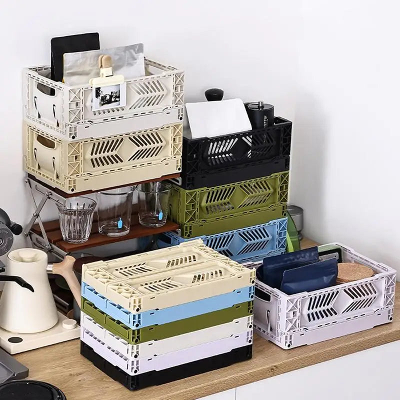 5L folding storage basket collapsible